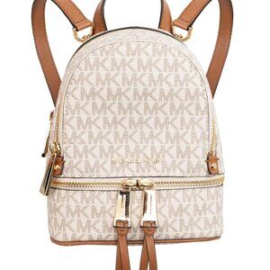 Michael Kors Michael Kors Women's Rhea Mini Logo Backpack - White .